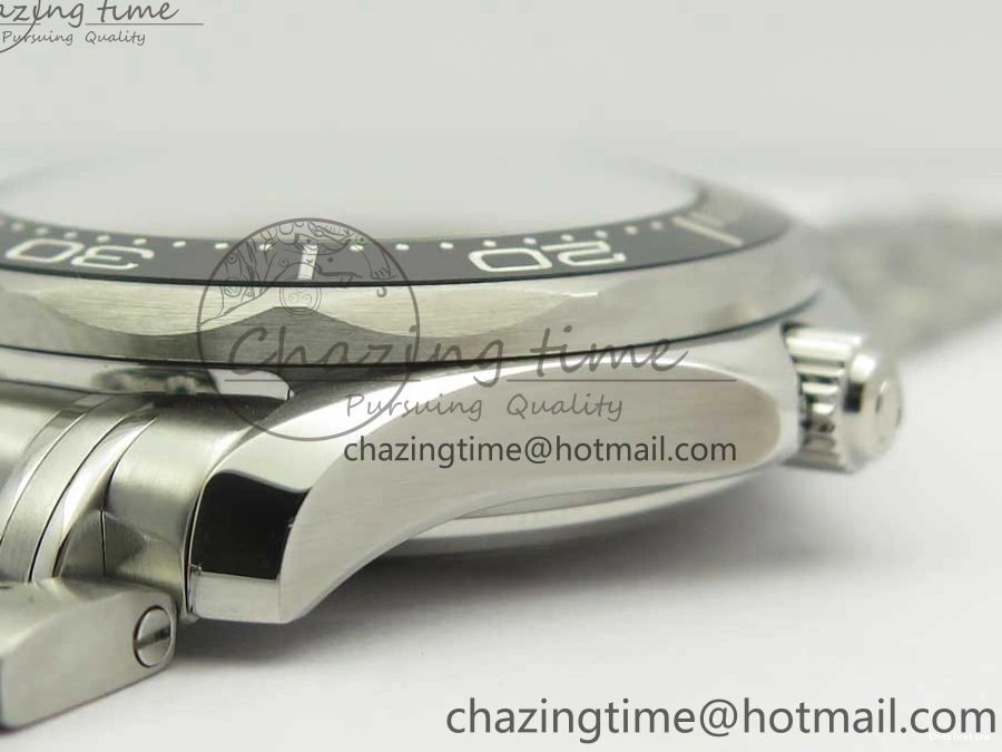 0206 Seamaster 300M Chronometer SS “007” Limited Edition OMF 1:1 Best Edition on SS Bracelet A2824 (Black Balance Wheel) V Seasonal 7952